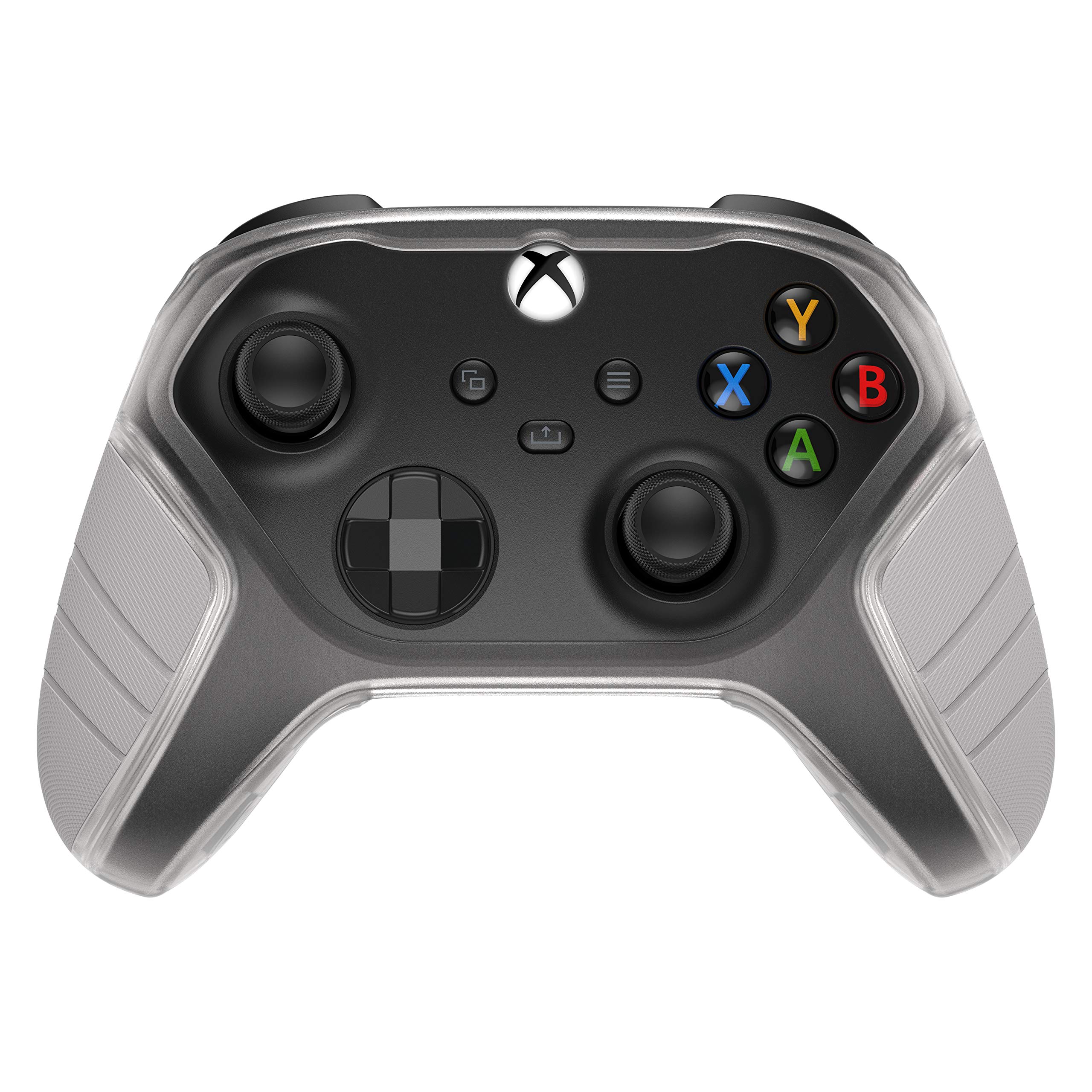 OtterBox - para Xbox Series X | S, Easy Grip Funda de proteccion anticaídas con agarre, para mando Microsoft - Blanco (Xbox Series X)