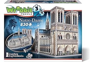 Notre Dame de Paris 3D Jigsaw Puzzle: Embark on an Architectural Masterpiece