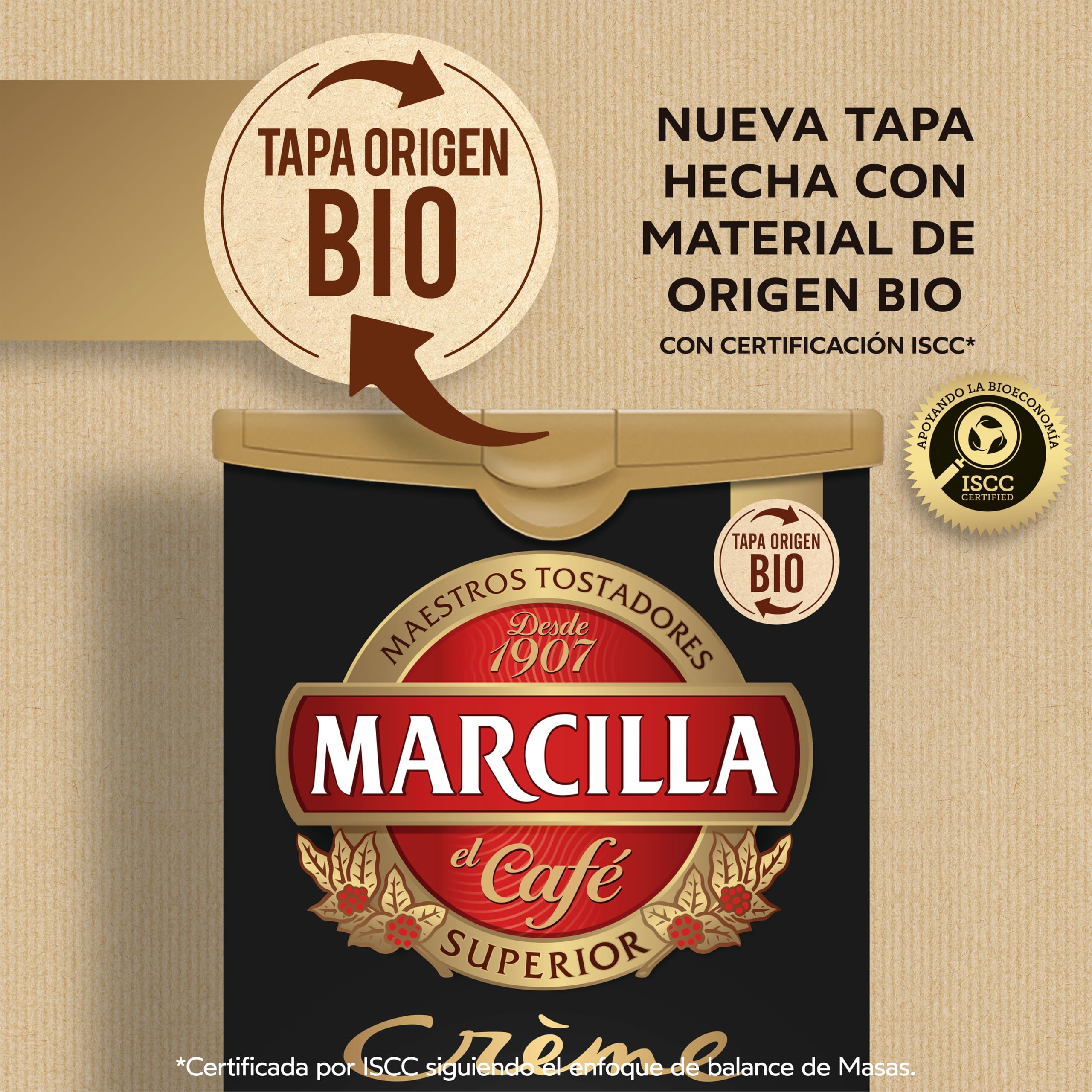 Marcilla Café Molido Crème Express Natural 250g