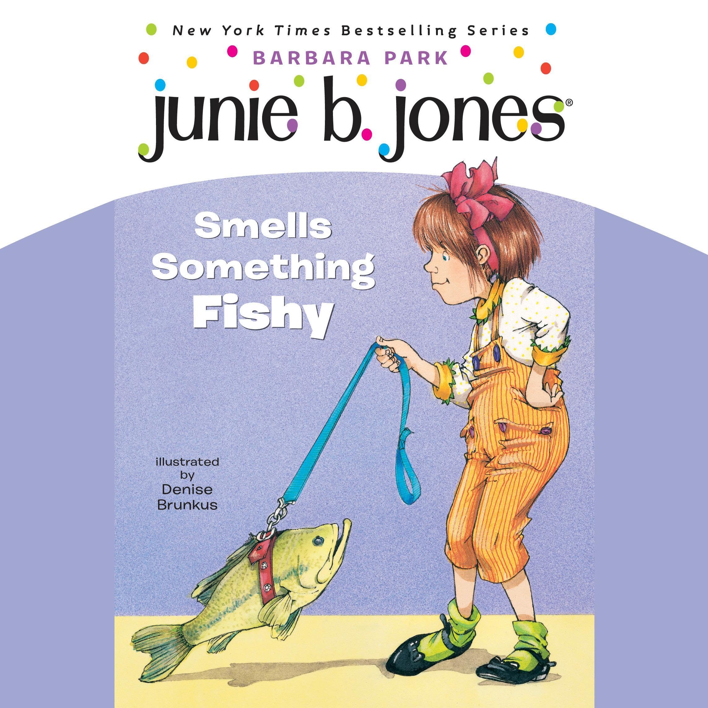 Cover art for Junie B. Jones Smells Something Fishy