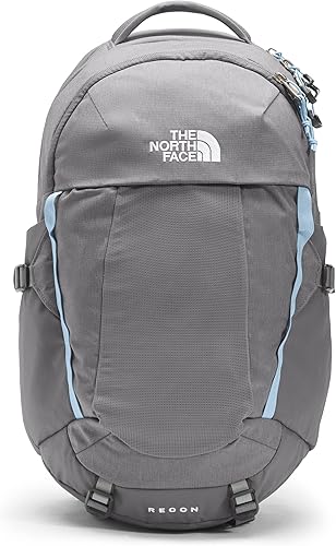 THE NORTH FACE Mochila para portátil Recon Everyday para mujer, Zinc, gris oscuro jaspeadoazul polvo, Classic