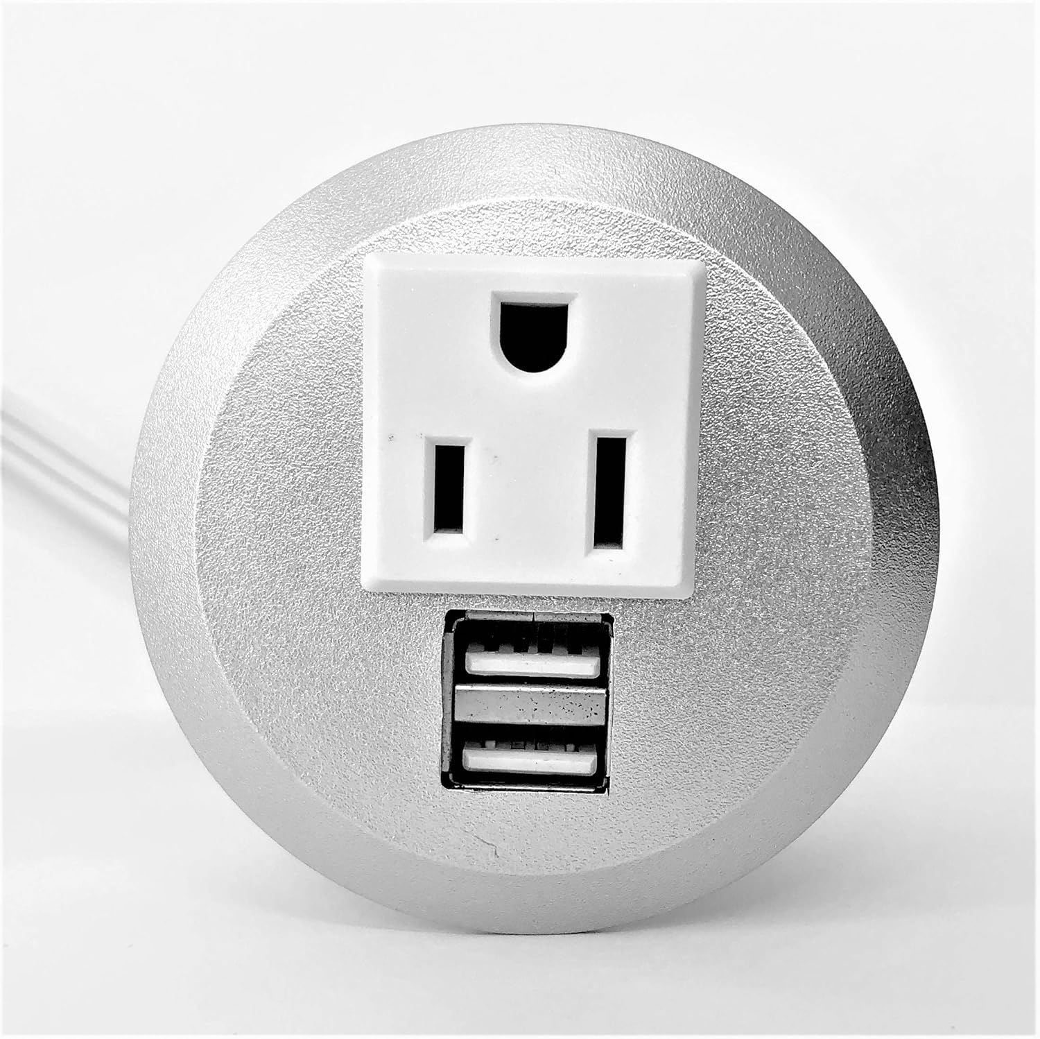 Desktop Power Grommet for 2 inch Hole Desk/Table Power