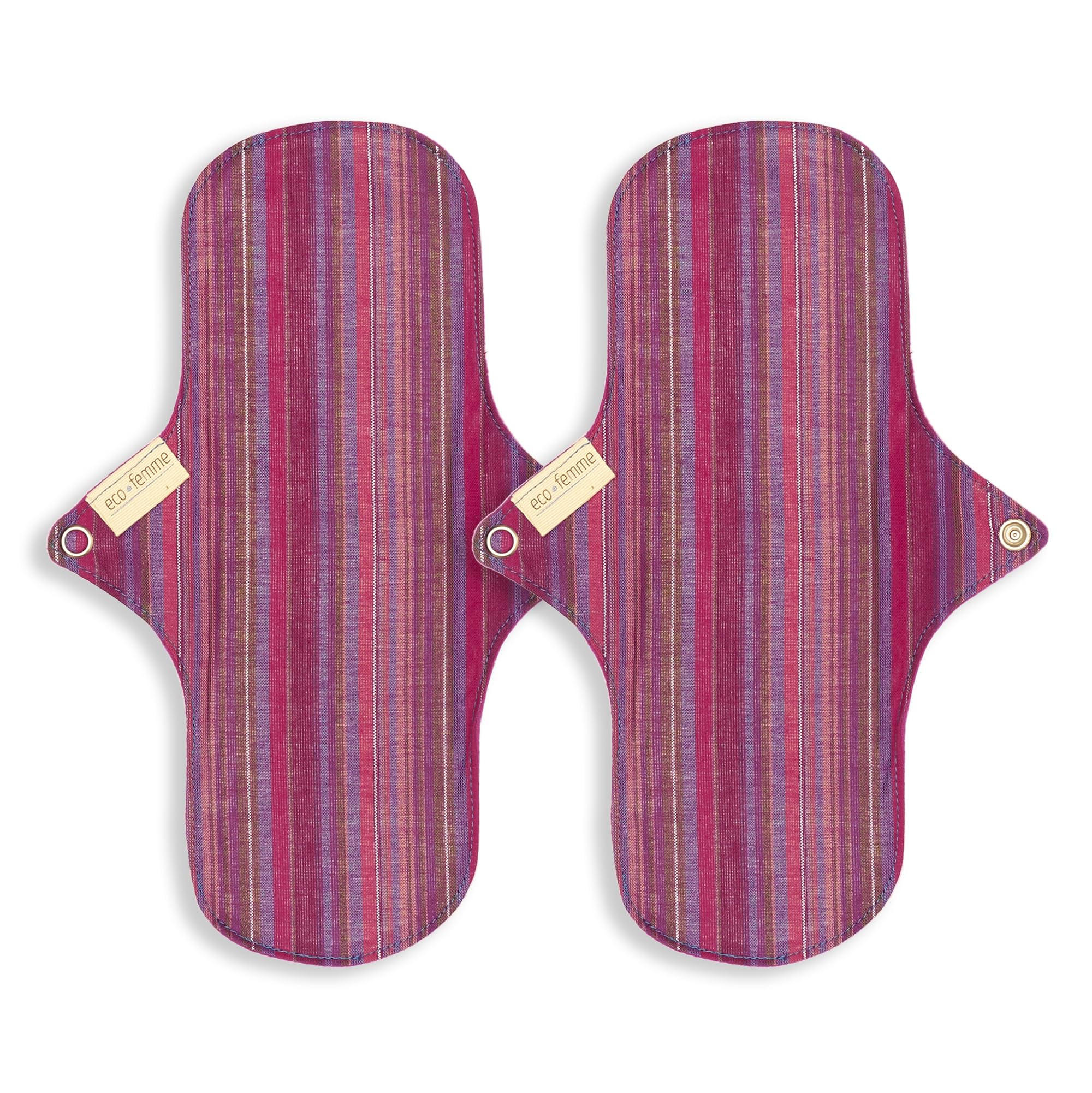 Eco Femme Day Pad (Pack of 2) | Reusable Sanitary Cloth Pad | GOTS Certified Organic Cotton | with leak proof | Light flow pad | lasts upto 75-100 washes (Vibrant Range) (B0CYT5MCT1) Amazon Price History, Amazon Price Tracker