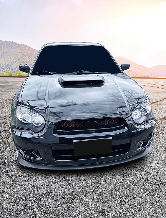 Fit 2004-2005 Subaru Impreza RS TS Front Bumper Lip Black PP
