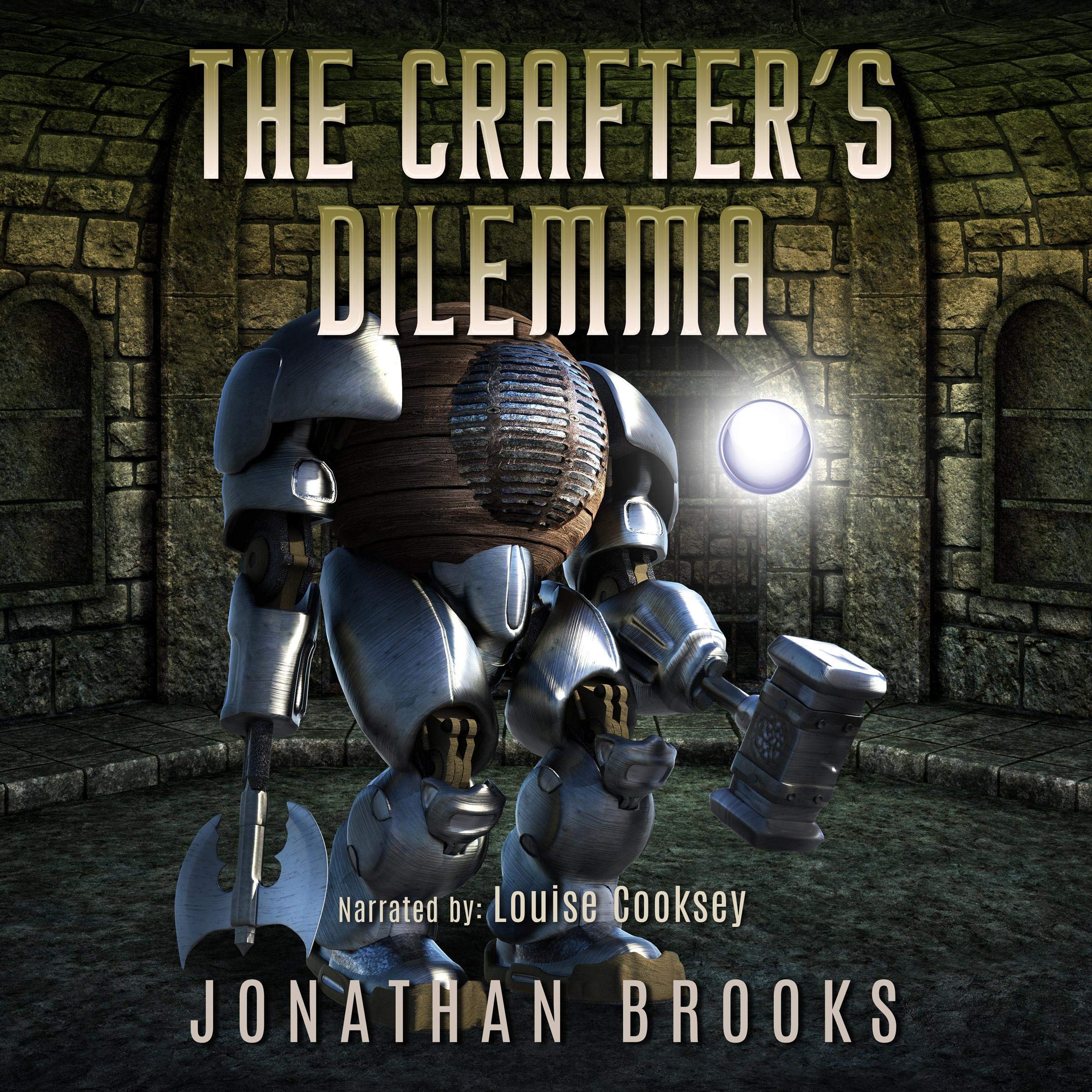 Cover art for The Crafter's Dilemma: A Dungeon Core Novel