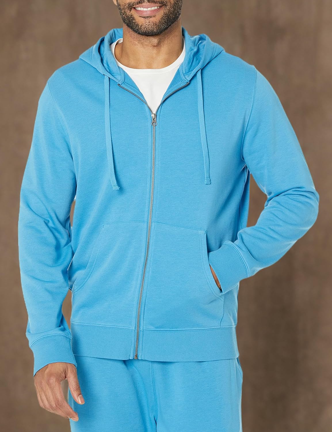 Amazon Essentials Men's Long-Sleeve French Terry Full-Zip Hoodie (Available in Big & Tall) - Image 8