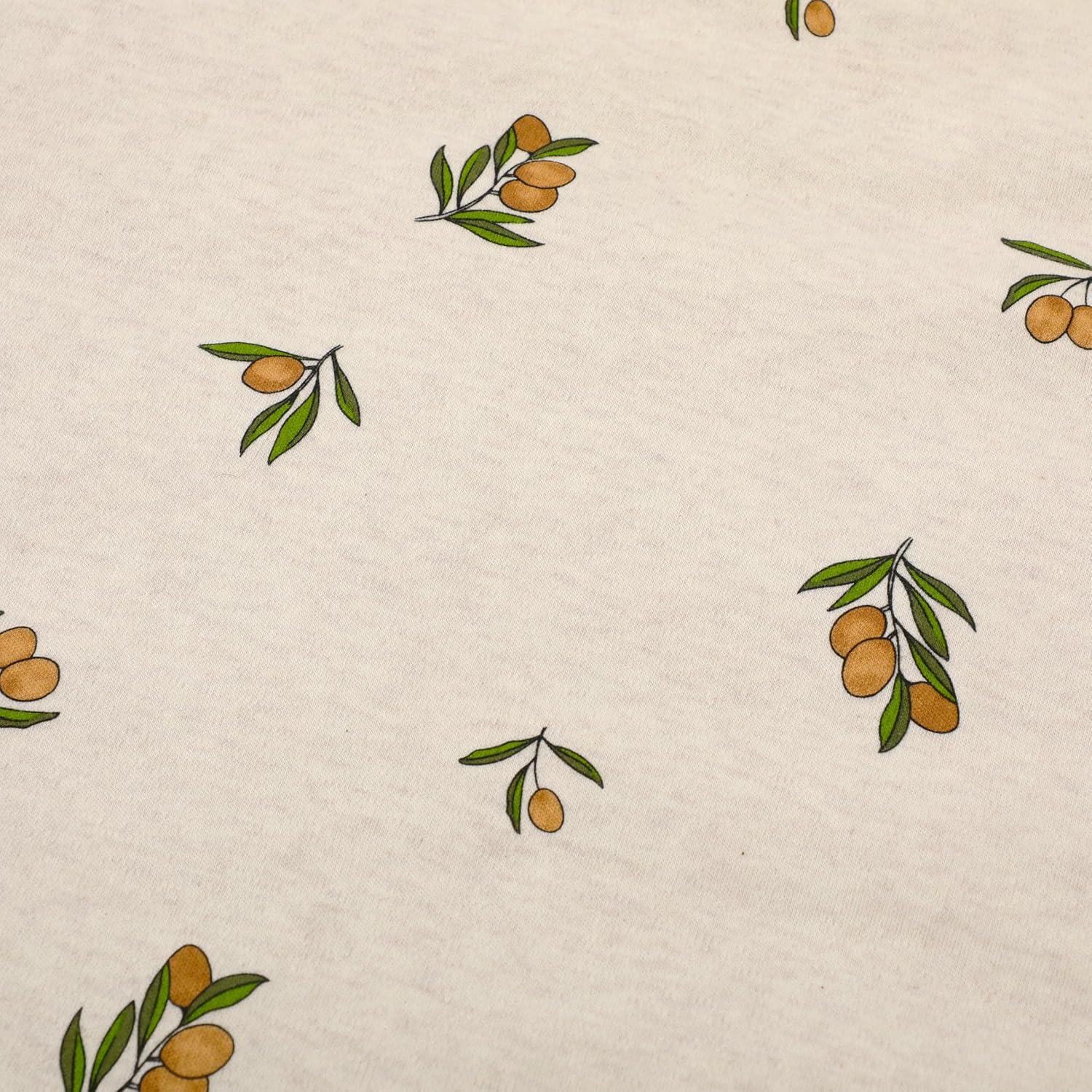 Owlivia Premium Organic Cotton Baby Blanket, Neutral Toddler Blanket with Soft Polyester Fill – Reversible Baby Infant Quilt 30"x40", Crib & Stroller Blanket(Olive Branch) - Image 5