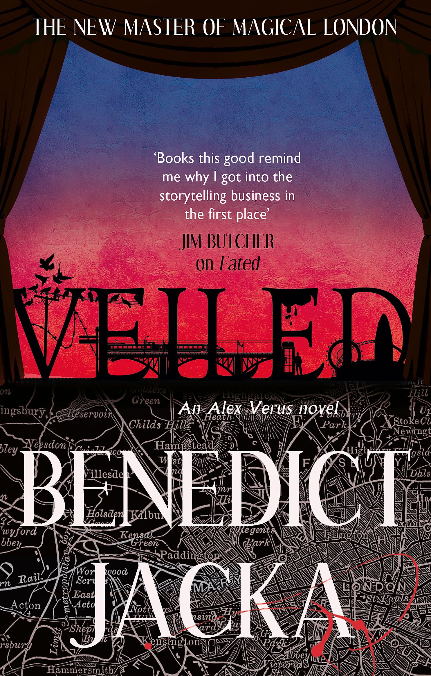 Veiled by Benedict Jacka PAPERBACK 9780356504377