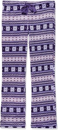 Cherokee Womens Cherokee Womens Soft Fleece Pajama Pants Sleepwear, Multicolor