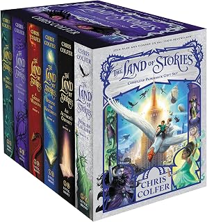 Chris Colfer's The Land of Stories: Complete 6-Book Paperback Gift Set - #1 NYT Bestseller Fairy Tale Adventures