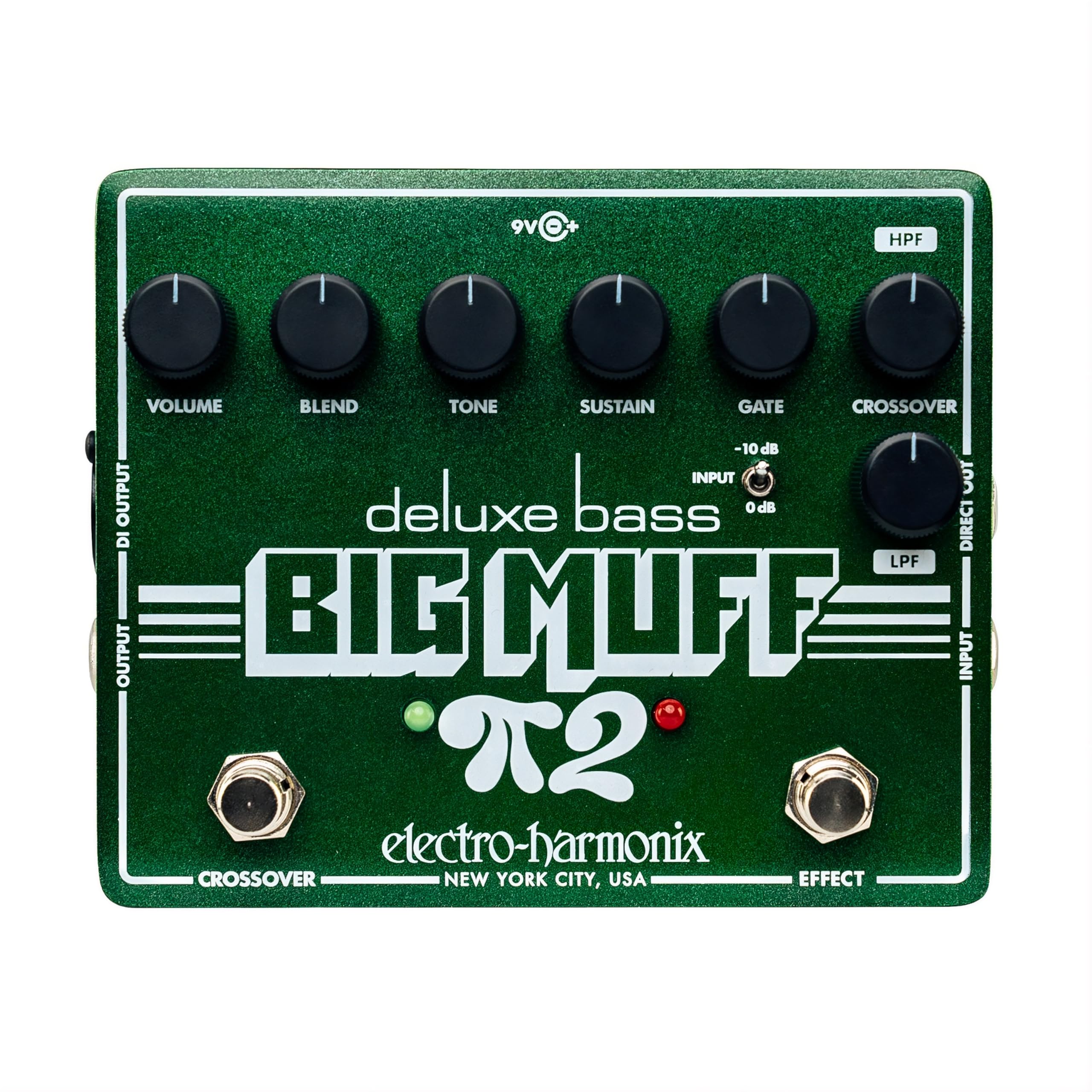 Electro Harmonix Deluxe Bass Big Muff Pi 2 Fuzz Effekpedal