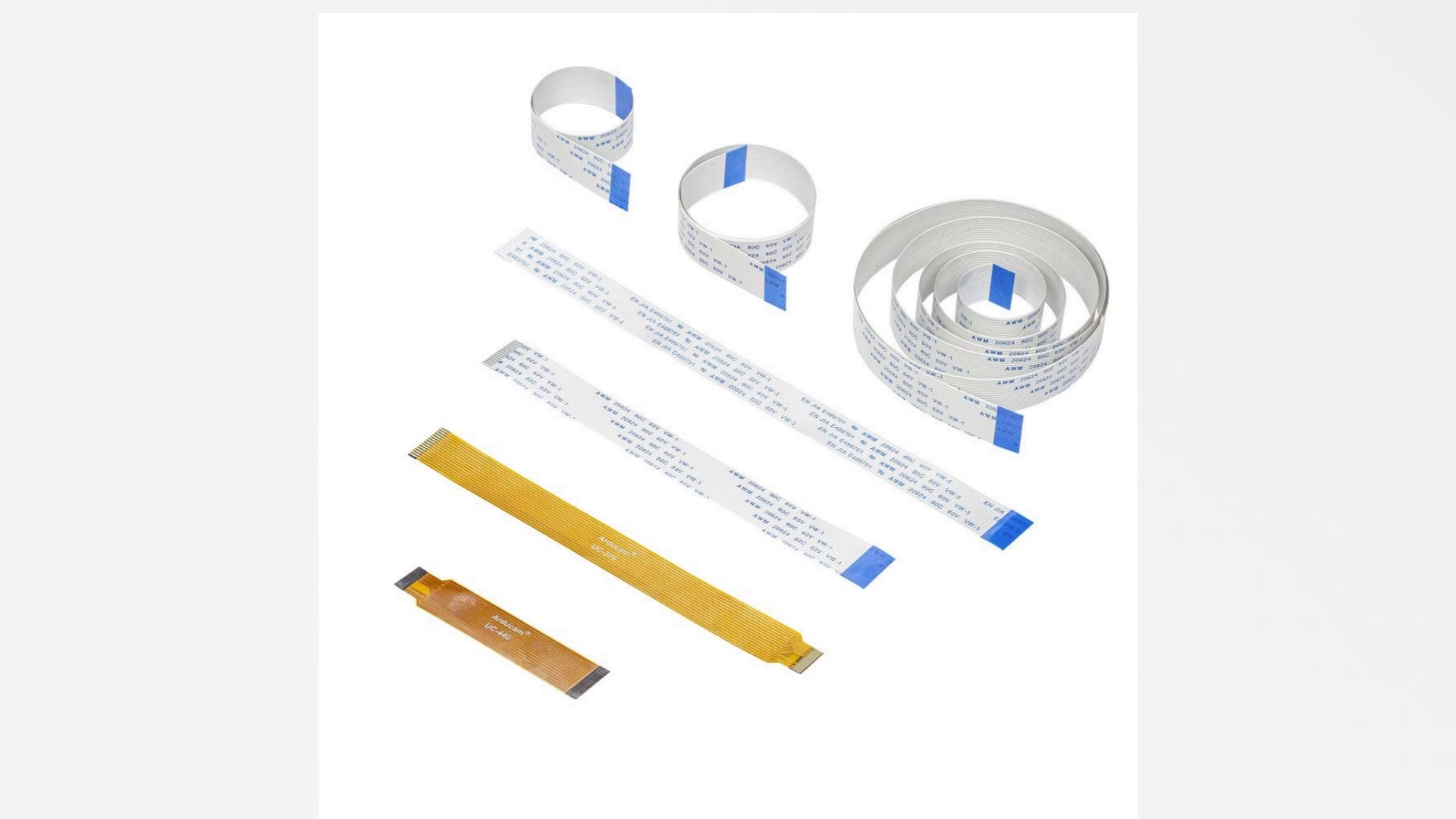 Arducam for Raspberry Pi Camera Ribbon Flex Extension Cable Set (7Pcs), 5.9” 7.87” 11.8” 19.69” 39.37” for Raspberry Pi, 2.87” 5.91” for Pi Zero - Image 8