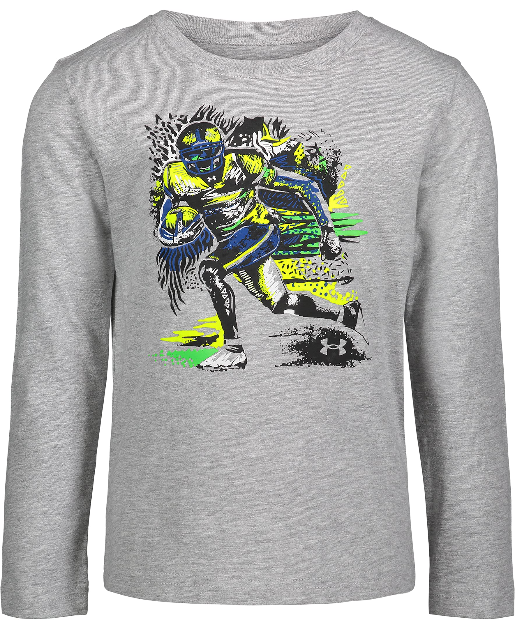 Under Armour Camicia a maniche lunghe, collo rotondo, leggera e traspirante, da uomo