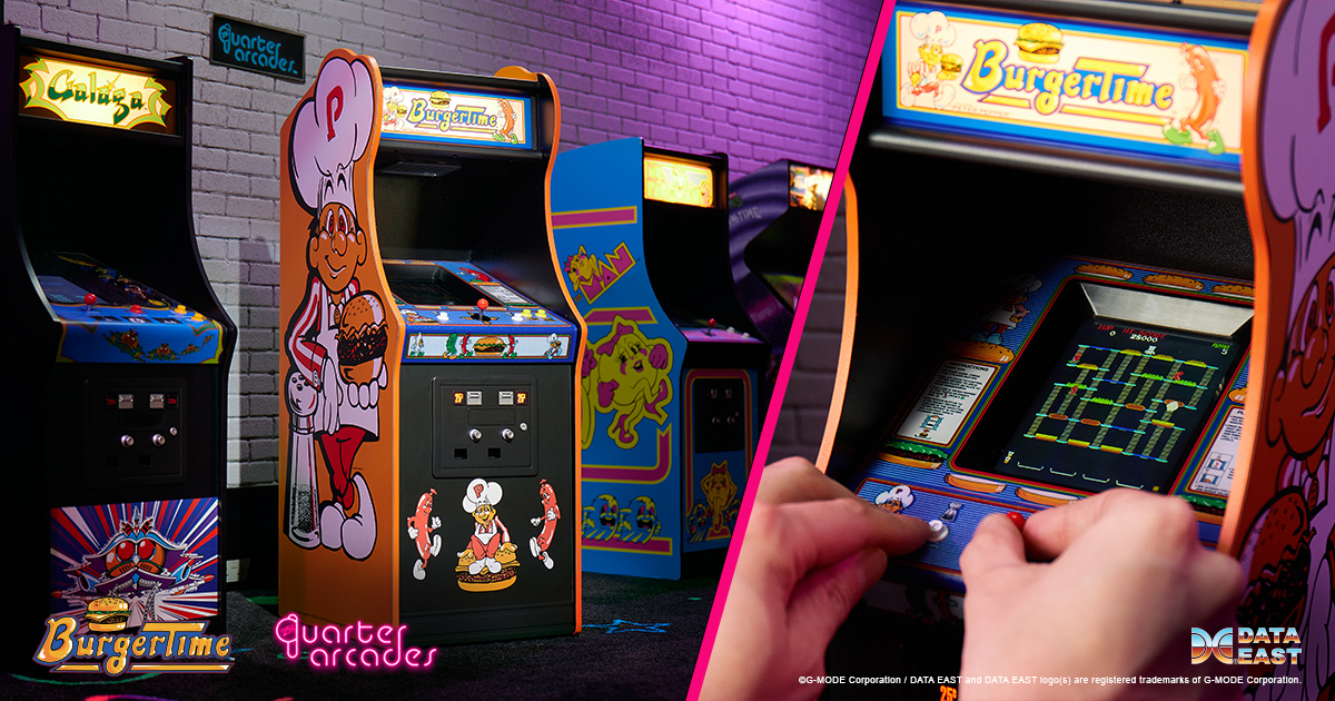 Amazon.com: Numskull Quarter Arcades Burger Time Collector's