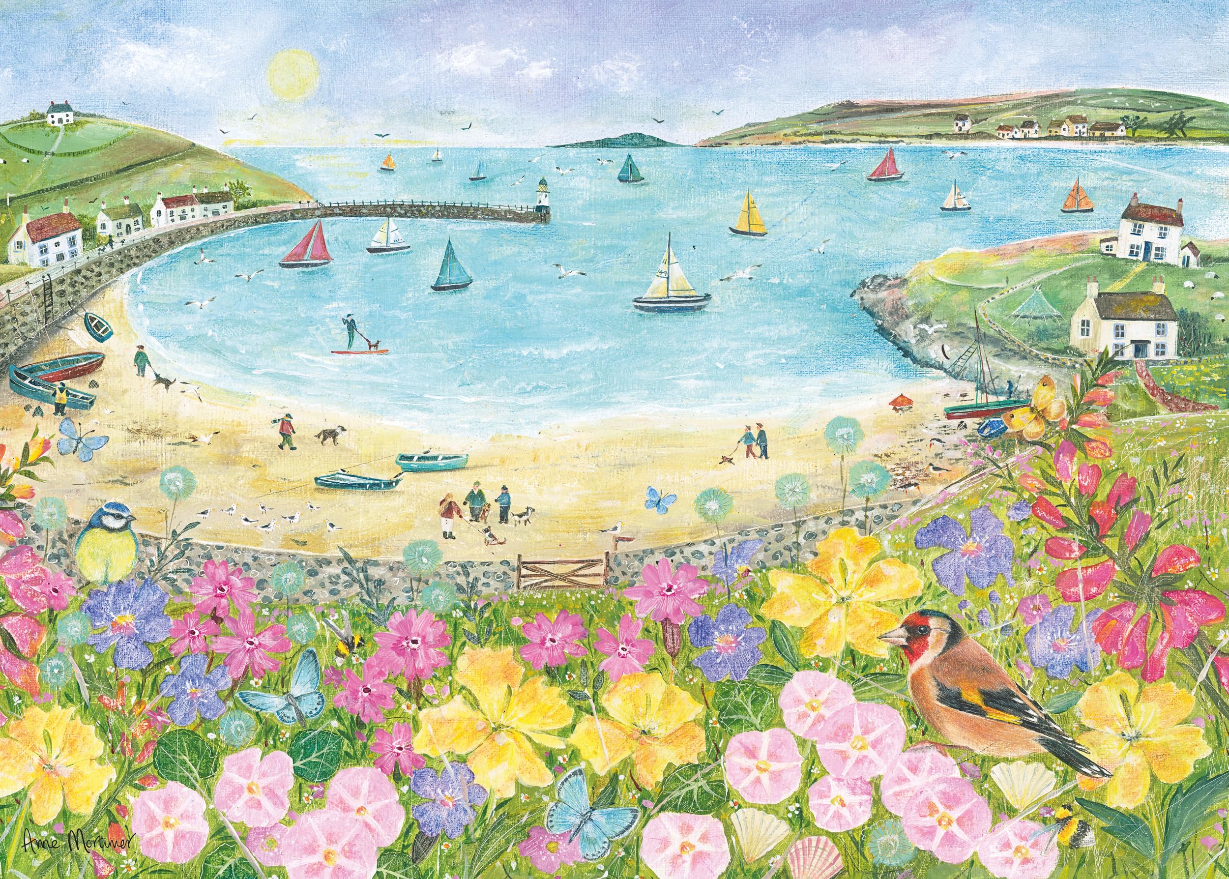 Otter House Gift Jigsaw Puzzle 1000 Piece - Harbour View