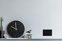 Vista 7 de Sunken Pearls - placa decorativa de pared, placa decorativa de pared, tapa de salida de la placa del interruptor, aleación de zinc sólida y duradera