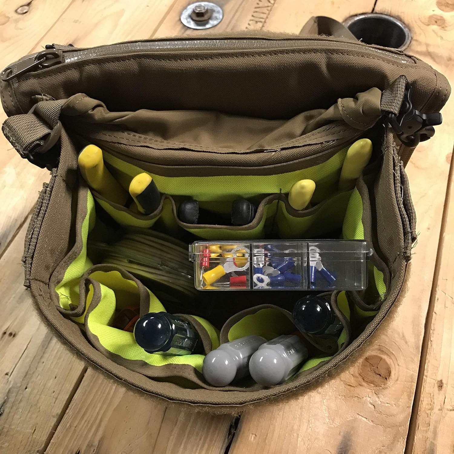 🛒 Crаzу Dеаlѕ Atlas 46 Benjamin Electrician/Technician Bag - Black | MADE IN THE USA