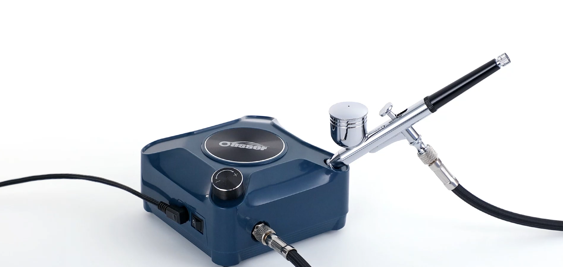 Oasser Airbrush Kit with Compressor Portable Dual-Action Airbrush