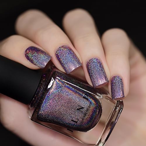 Miniatura 2186 de ILNP Madison Ave Esmalte de uñas holográfico metálico rosa antiguo