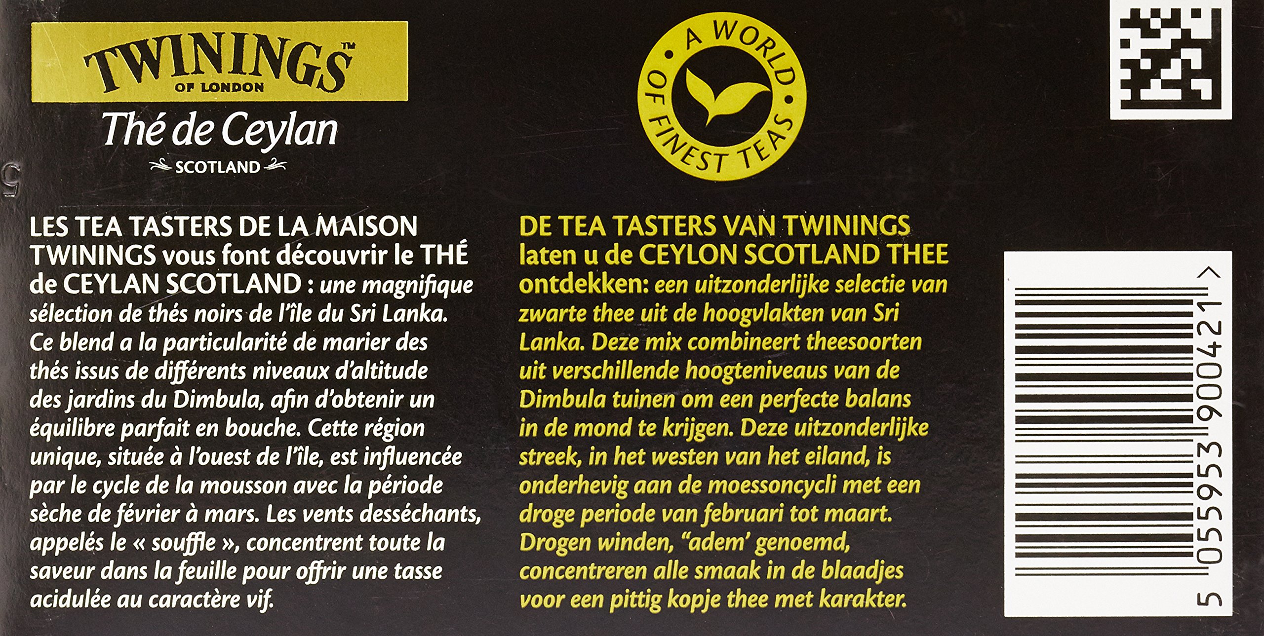 Twinings Herbata cejlońska Szkocja 20 saszetek 40 g