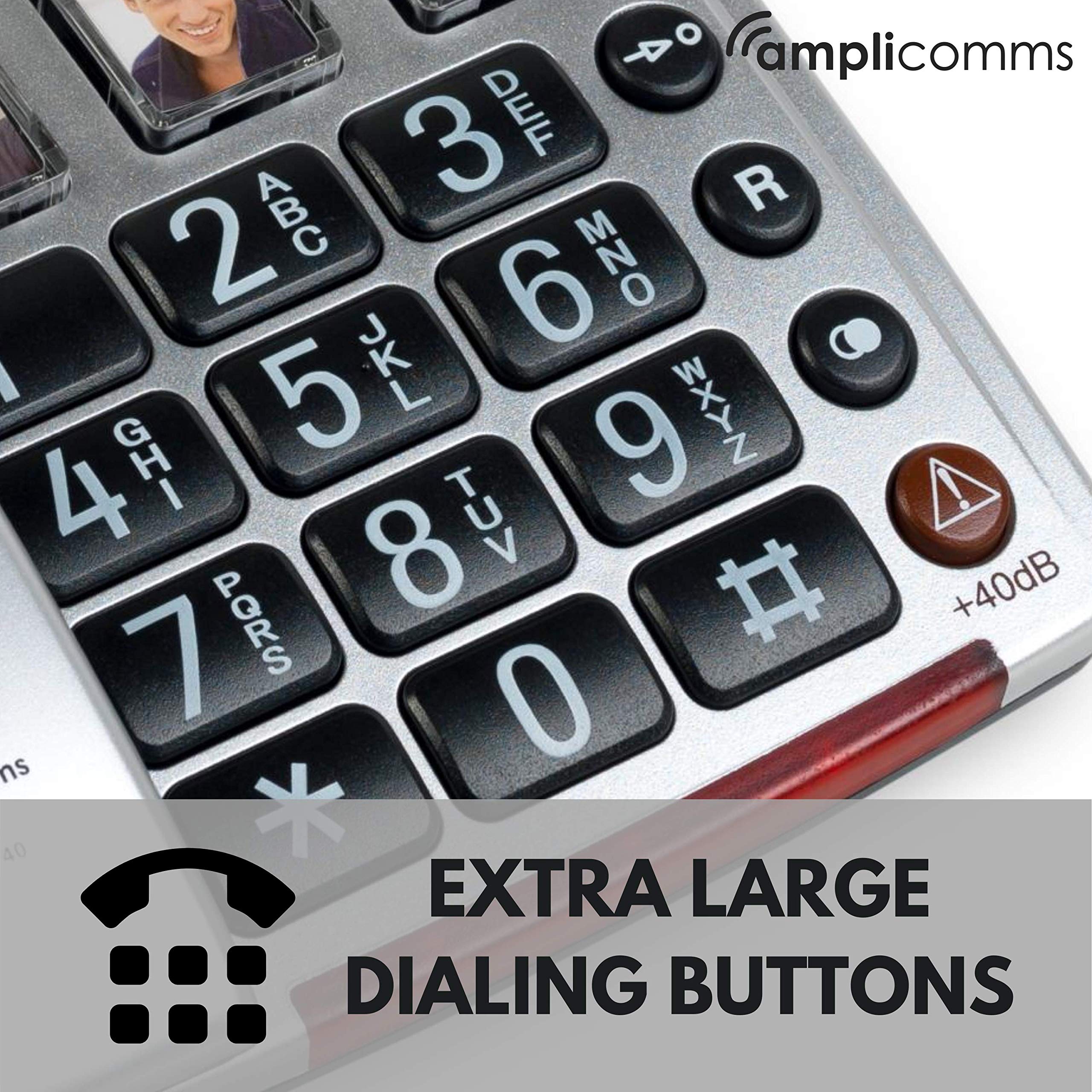 Buy Bigtel 40 Big Button Phone for Elderly Loud Phones
