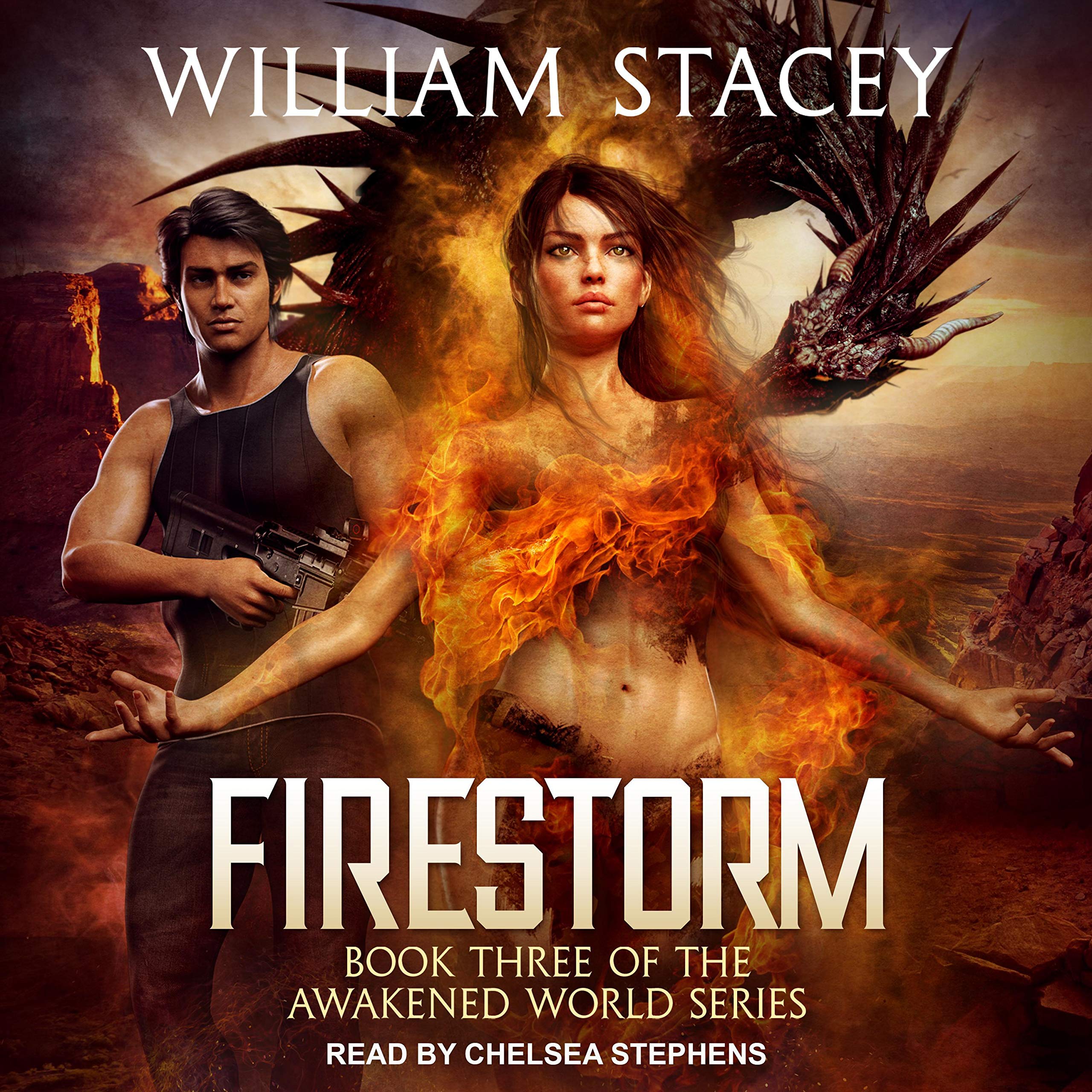 Cover art for Firestorm: The Awakened World, Book 3