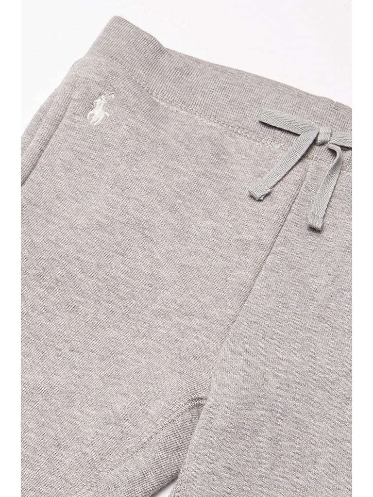 Gray Polo Ralph Lauren French Terry Leggings (Little Kids)