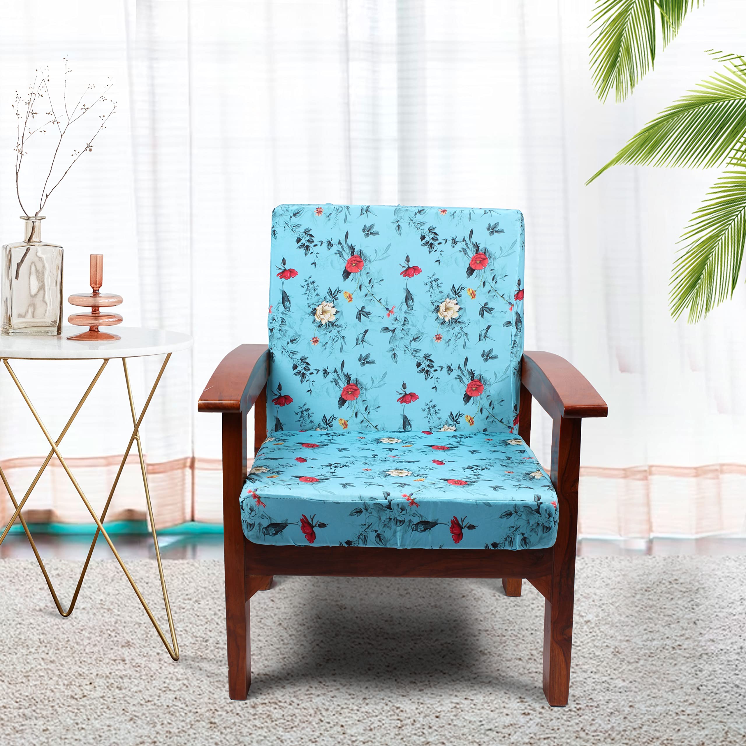 BRICK HOME Corsage Stretchable/Spandex Printed Sofa Slip Cover, Pack of 10 (Suitable for 5 Seater Sofa) (B0CPJ2NK6X) Amazon Price History, Amazon Price Tracker