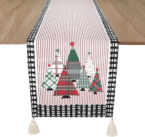 Miniatura 10 de Folkulture Juego de 6 manteles individuales de otoño de 13 x 19 pulgadas, manteles individuales de algodón o resistentes al calor para decoración de