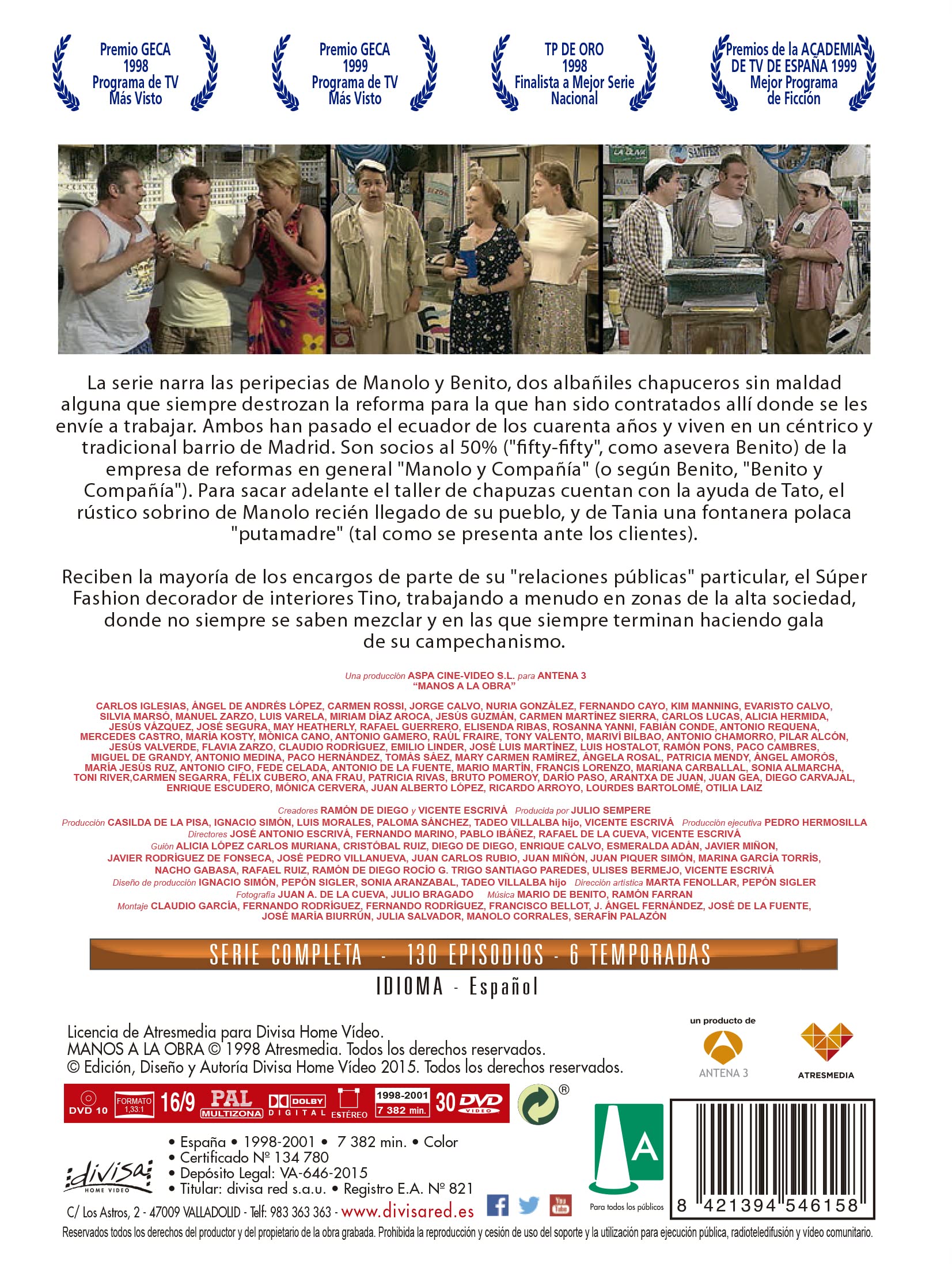Manos a la obra - Serie Completa (25 años A3) [DVD]