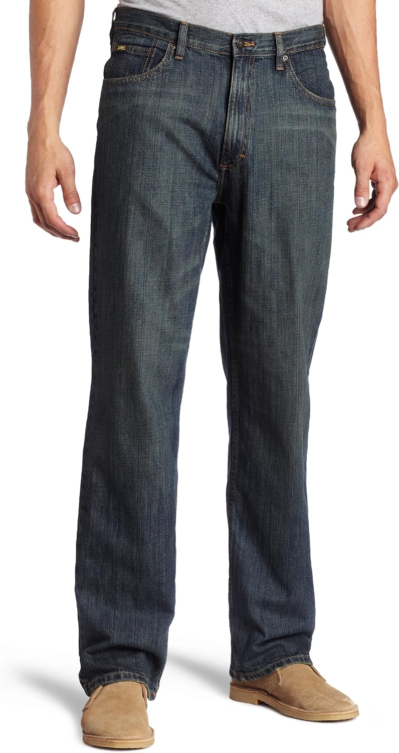 Relaxed Fit Straight Leg Jean, Calypso 