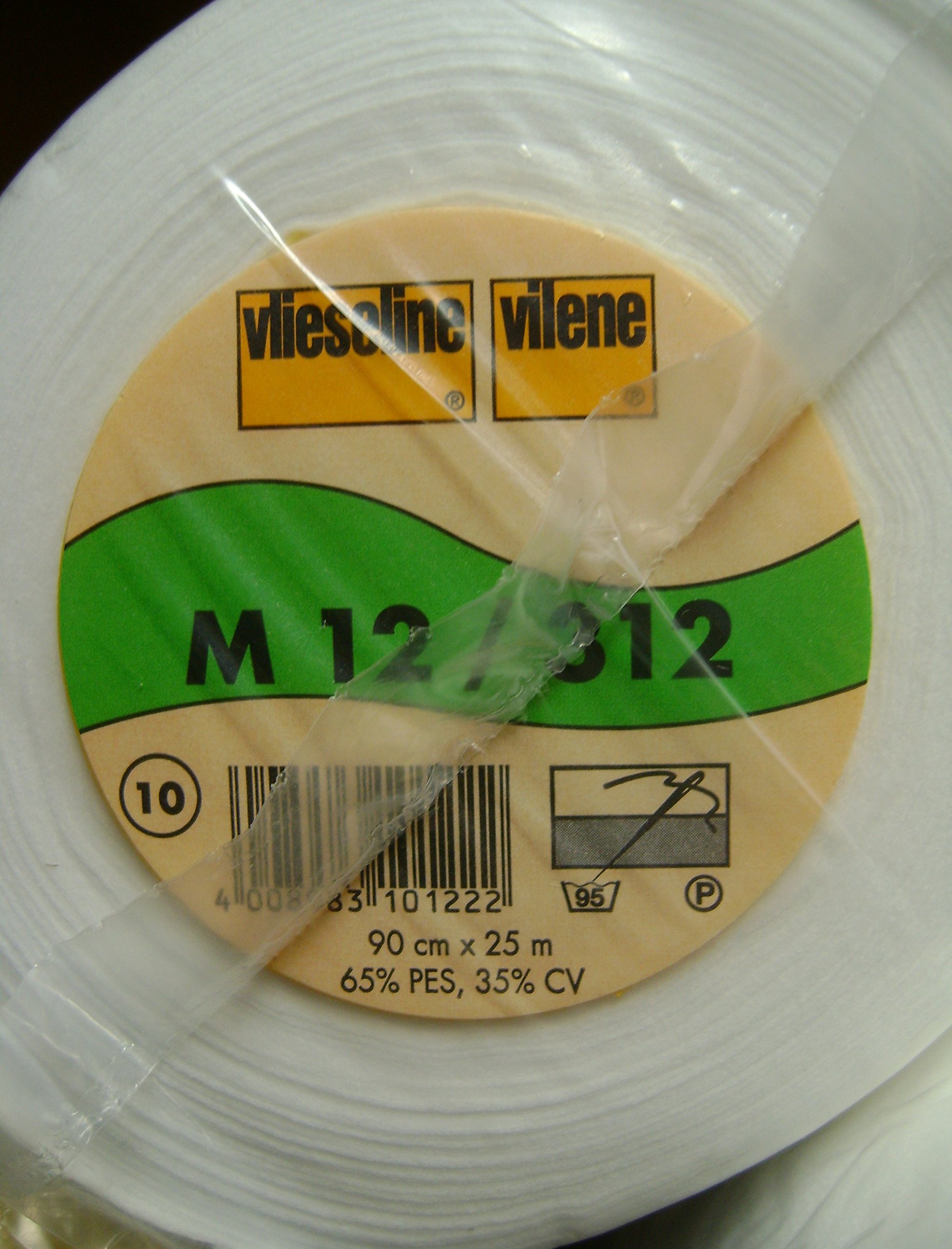 Vilene Bâtonnet Interface standard Sew blanc M12/312 rouleau 25 m pour entoilage tissu et mercerie