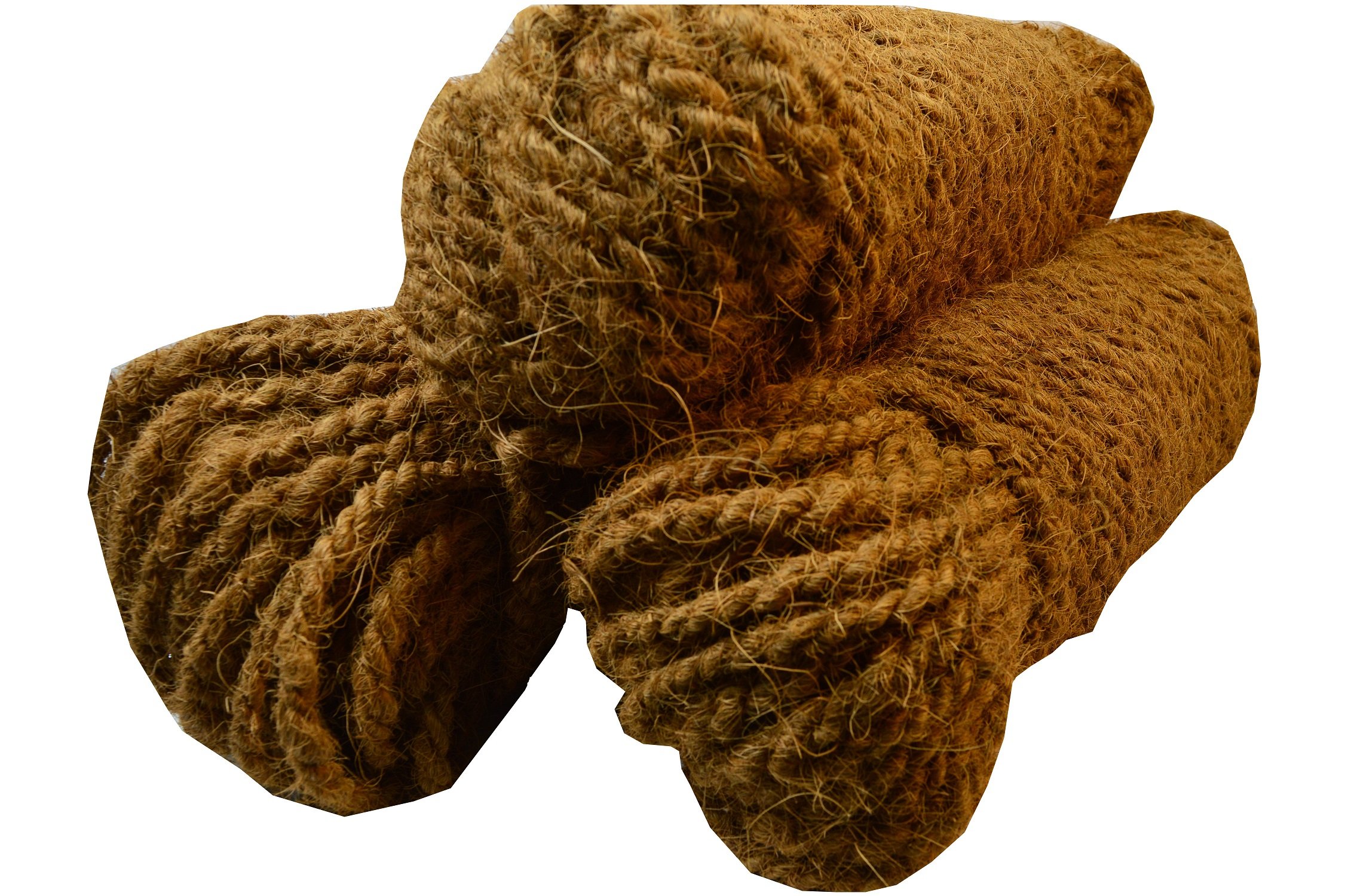 Unbekannt ca.300 Meter(ca.6Kg) Kokosgarn-Dholl Baumstrick 100% Kokosfaser Strick Seil Baumstrick Zum Anbinden von Bäumen, Gehölzen und Sträuchern