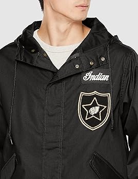 Amazon | [インディアン] モッズコート ワッペン STAR&LOGO IB