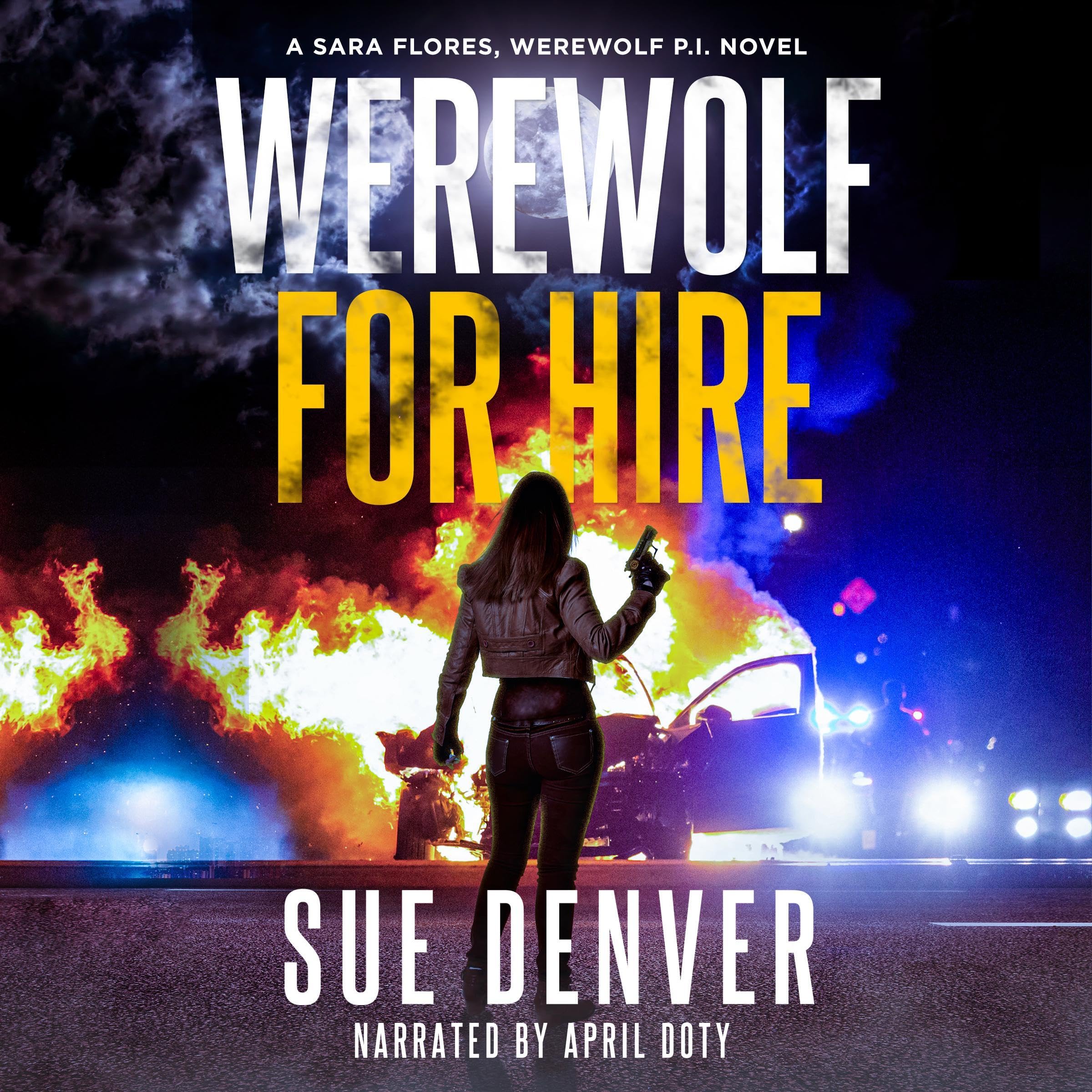 Cover art for Werewolf for Hire