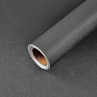 23.4in x197in Grey Wallpaper Peel and Stick Removable Self Adhesive Grey...