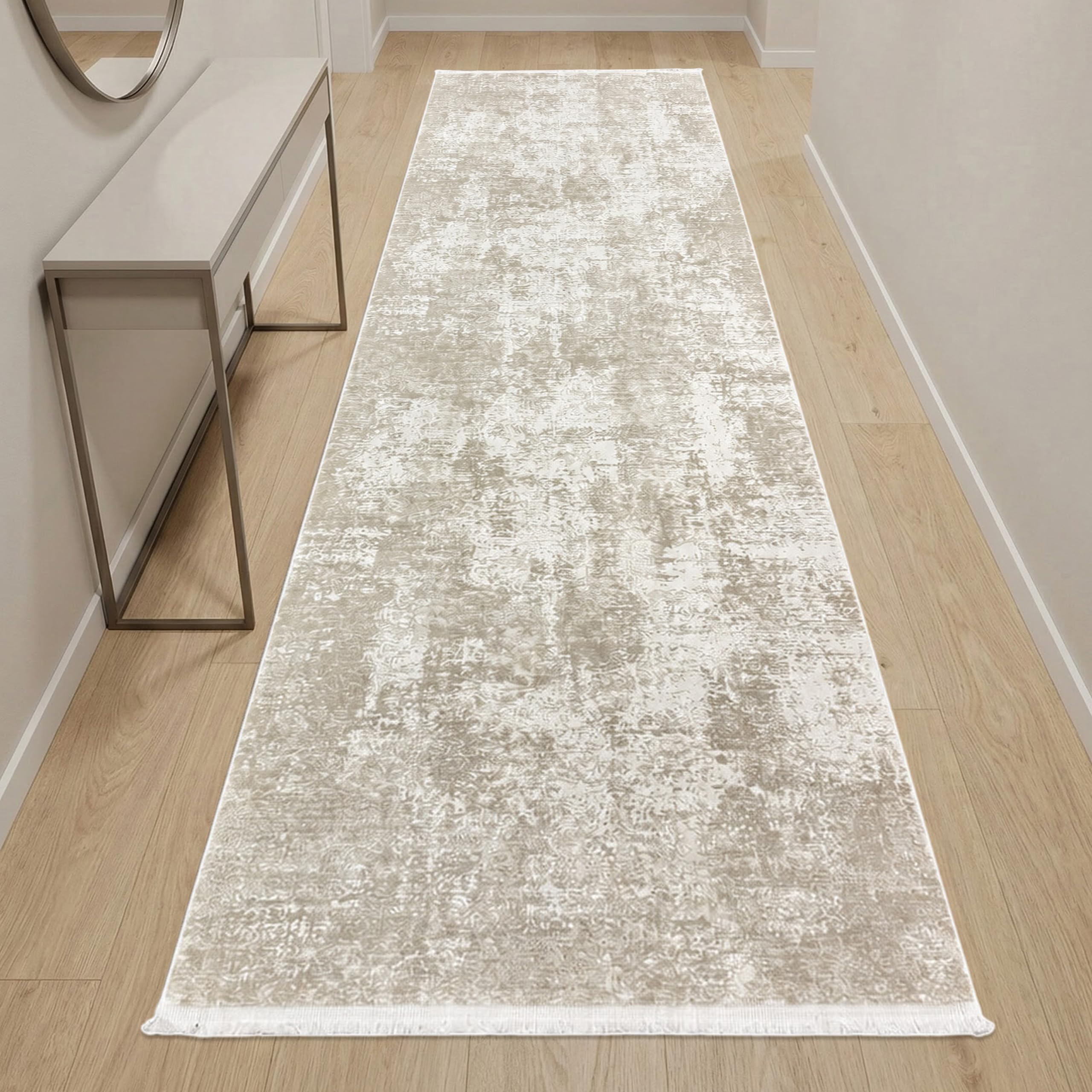 Tapis de couloir anti-saleté facile d'entretien pour entrée