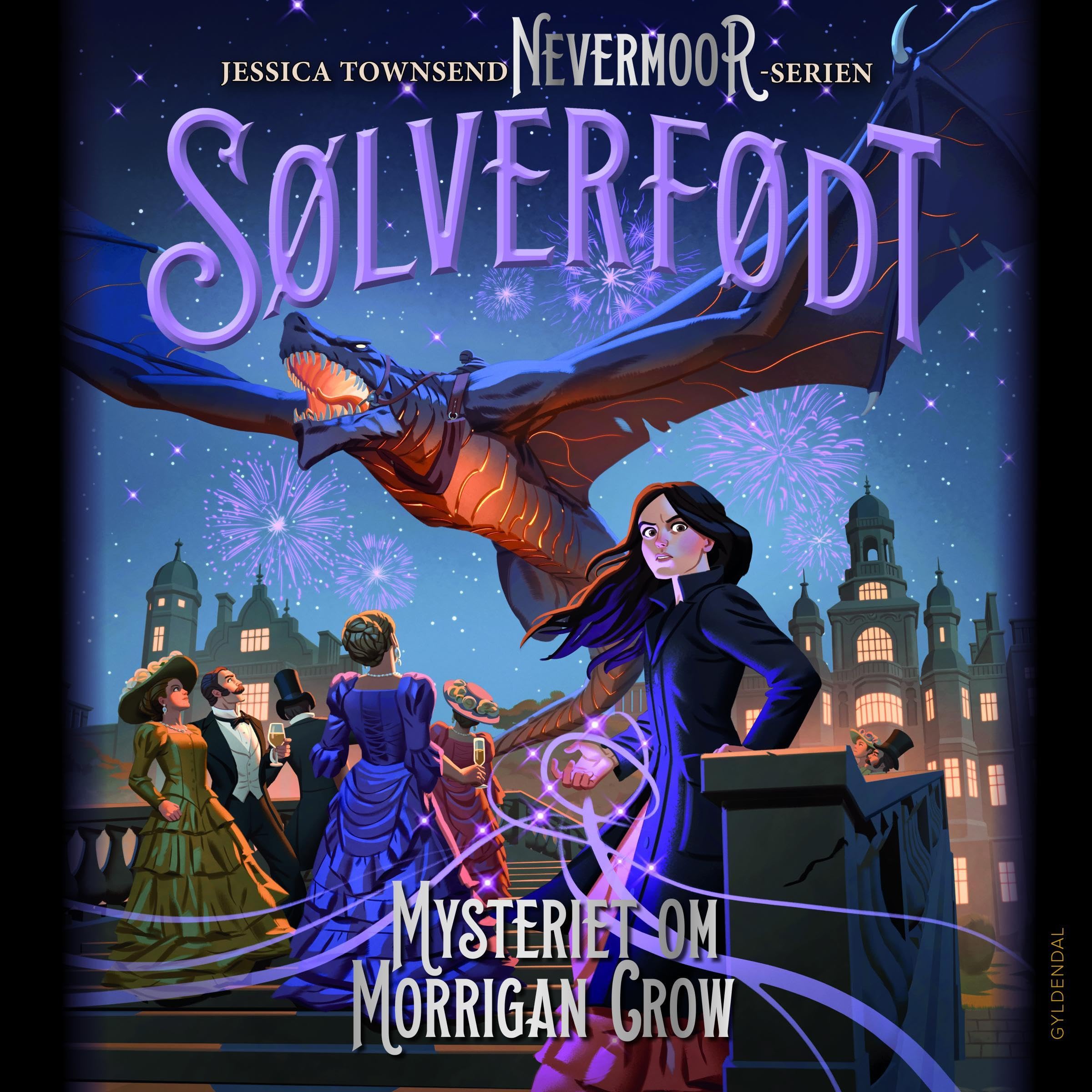 Cover art for Sølverfødt. Mysteriet om Morrigan Crow