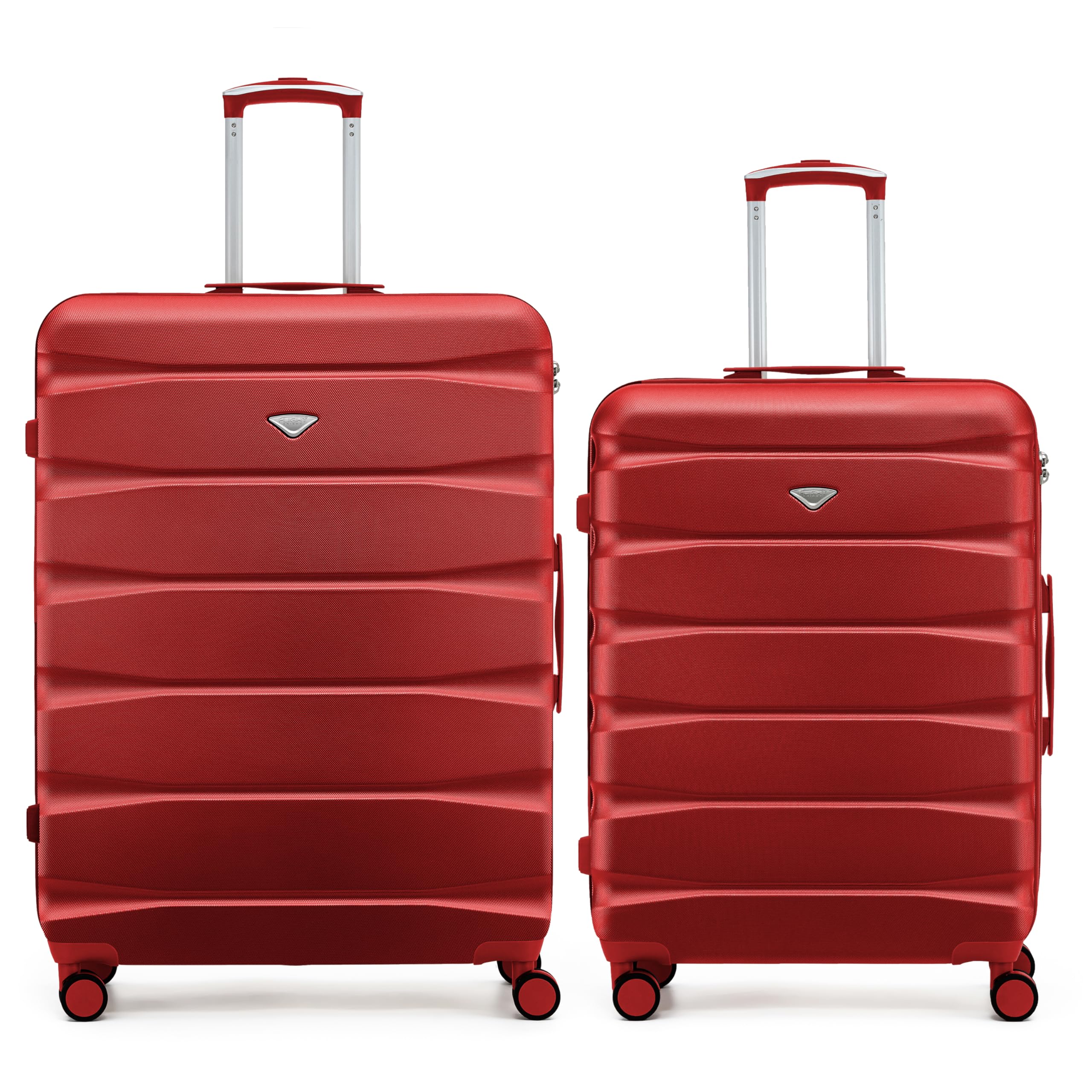 Flight Knight Underseat Cabin Suitcase 45x36x20cm | Free Hand Luggage for EasyJet & Wizz Air | Lightweight ABS Hard Shell with 8 Silent-Glide Spinner Wheels | Max Space Travel Bag — view 243