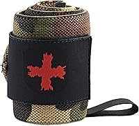 Vista 9 de Harbinger Red Line - Muñequeras de levantamiento de pesas de 18 pulgadas para hombres y mujeres (par)