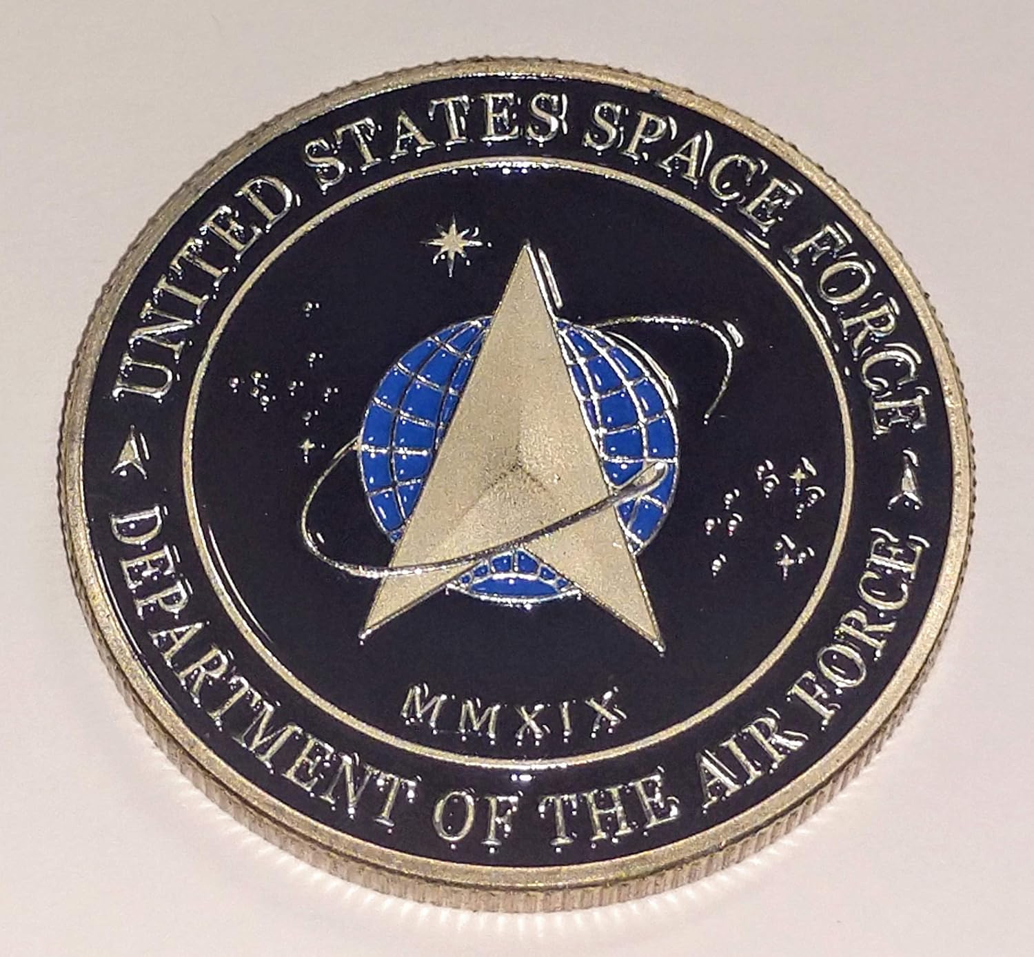 Space Force Government Military Challenge Honor Coin