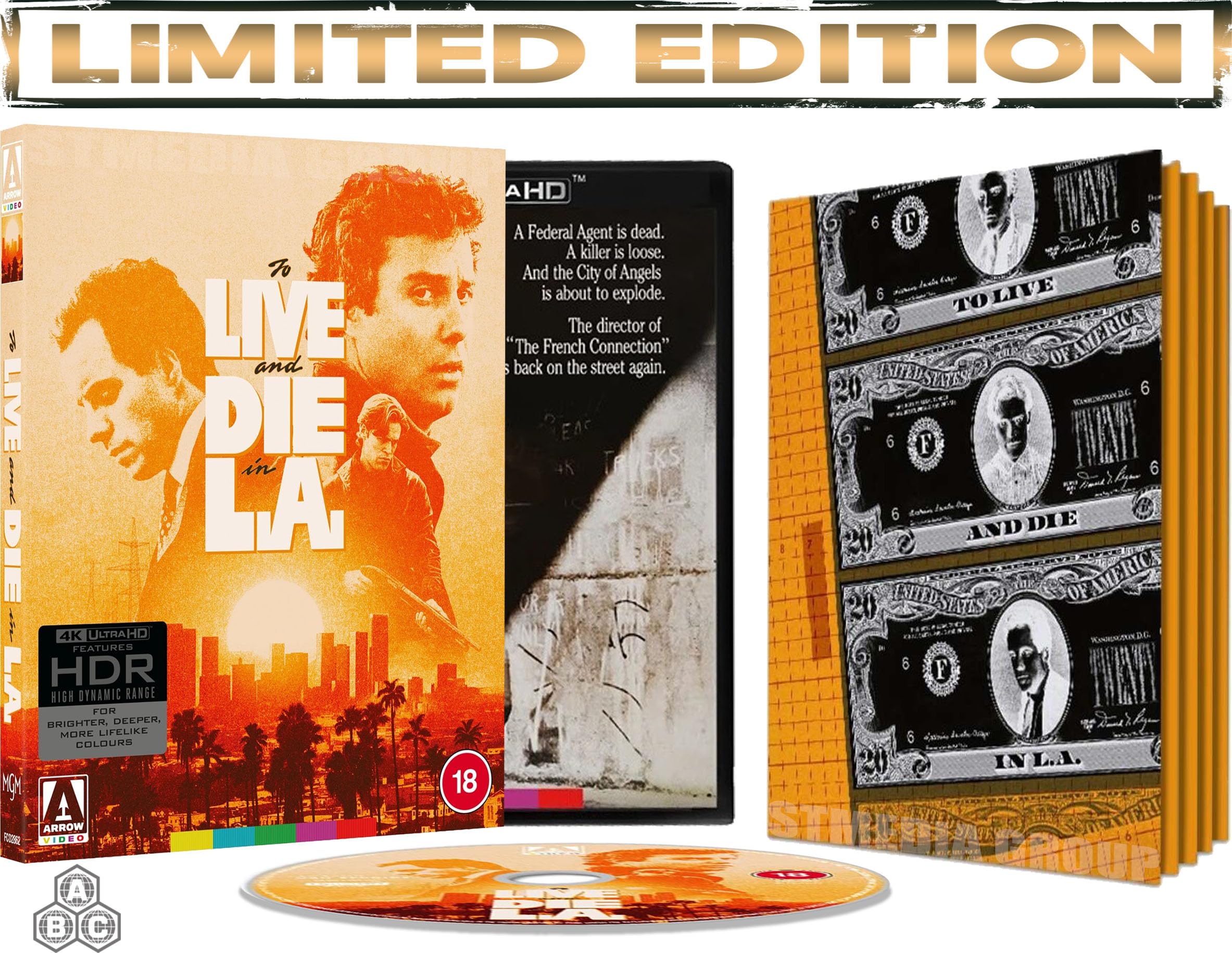 To Live and Die in L.A. (Limited Edition, Reversible cover) [1985] [4K Ultra HD] [Region Free]