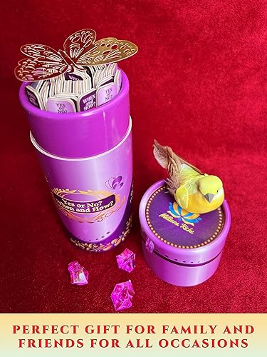 Miniatura 6 de Sí o no Cuándo y cómo 100 oráculos para adivinar afirmaciones positivas para aliviar el estrés, mensajes inspiradores, rompehielos, divertidos