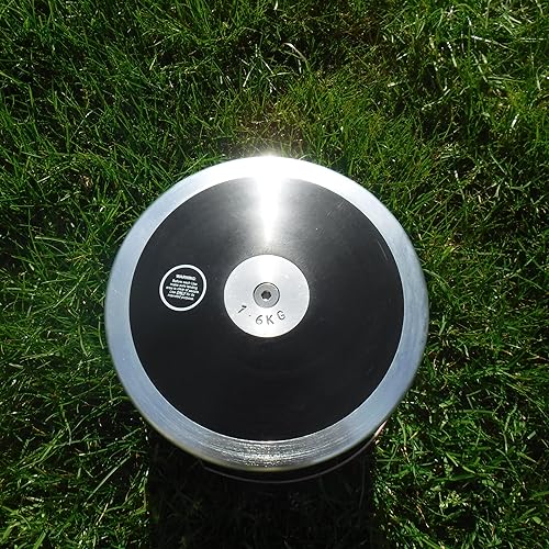 Miniatura 5 de RT Black Lighting - Discus, 3.5 lbs, discus, discus, discus, pista y campo de 1,6 K nominal a 100 pies. Mejor en su clase.