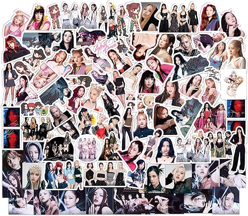 Miniatura 3 de KPOPBP Juego de 159 unidades de caja de regalo de álbum rosa nacido, para fanáticos, mercancía, tarjetas fotográficas, decoraciones de fiesta de