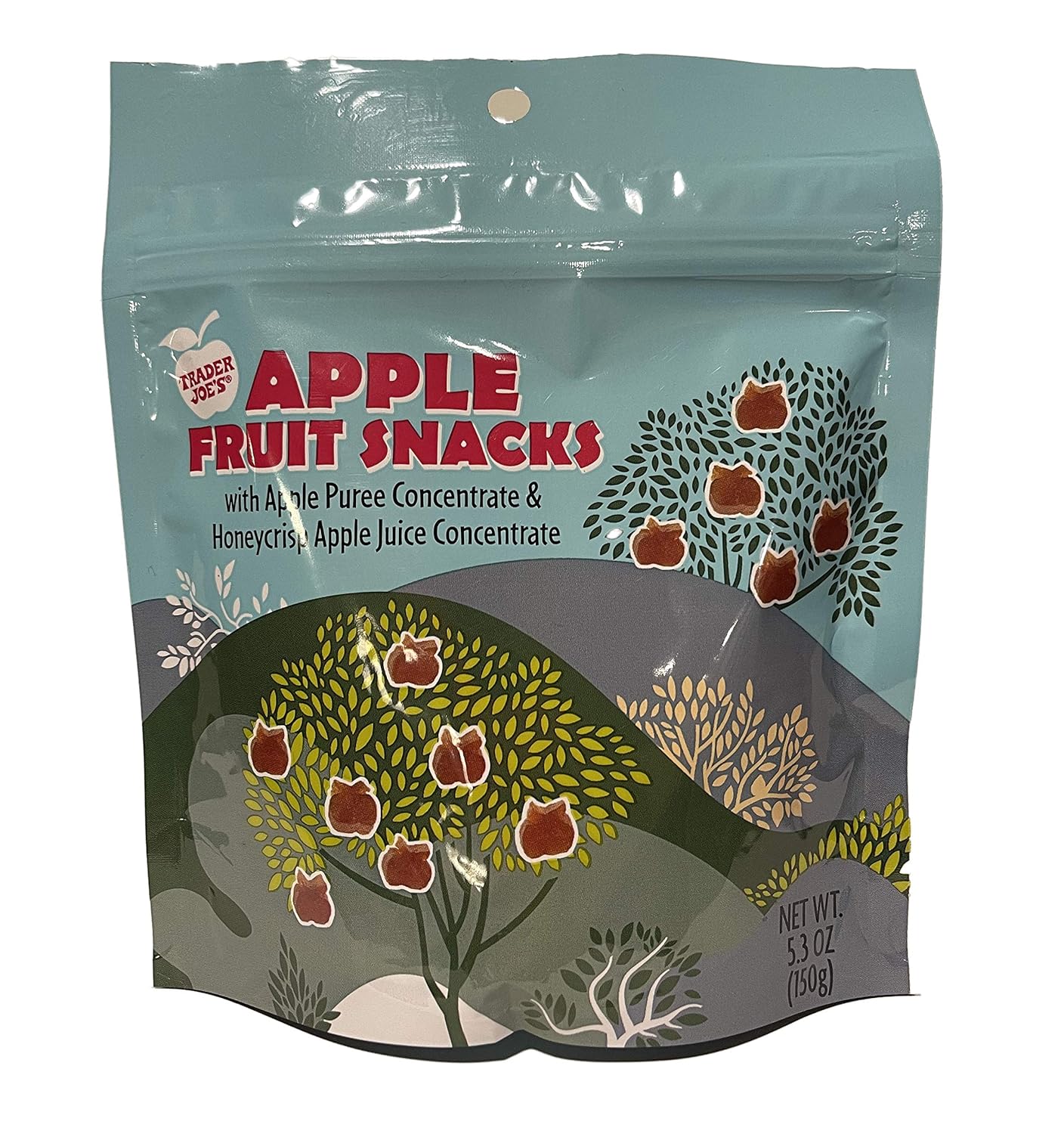 Trader Joe's Apple Fruit Snacks Honeycrisp Apples Pack