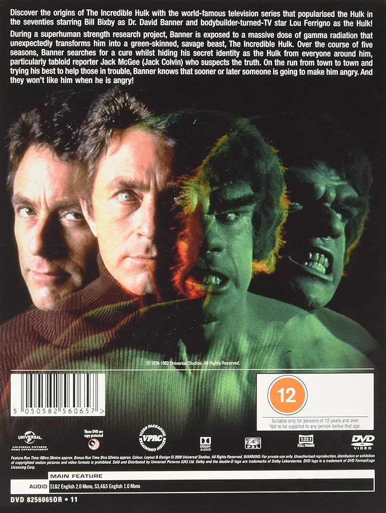 その他 The Incredible Hulk - Seasons 1-5 [Import anglais] 6g7v4d0 The Incredible Hulk - Seasons 1-5 [Import anglais] 6g7v4d0