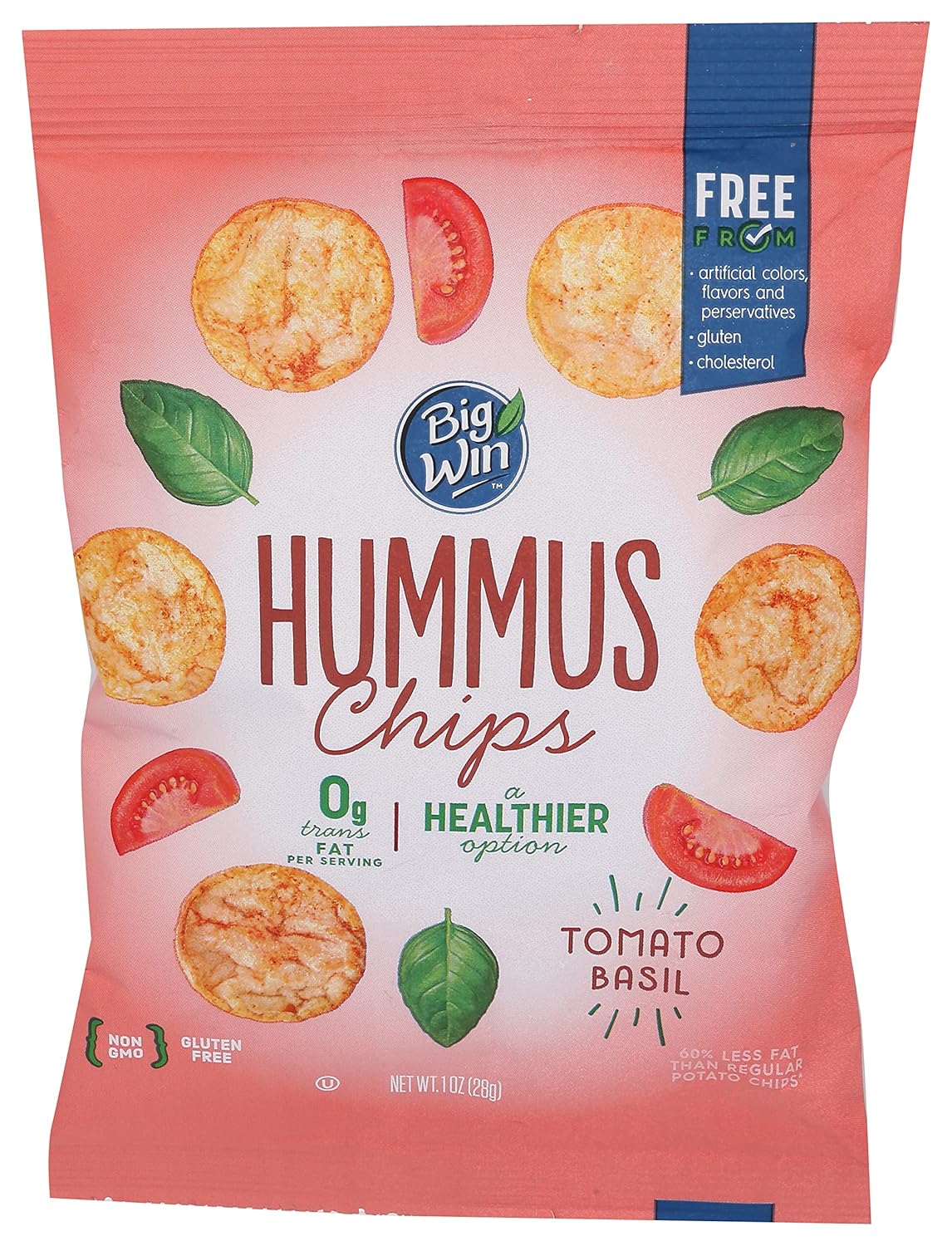 Big Win, Hummus Chips, 1 Ounce