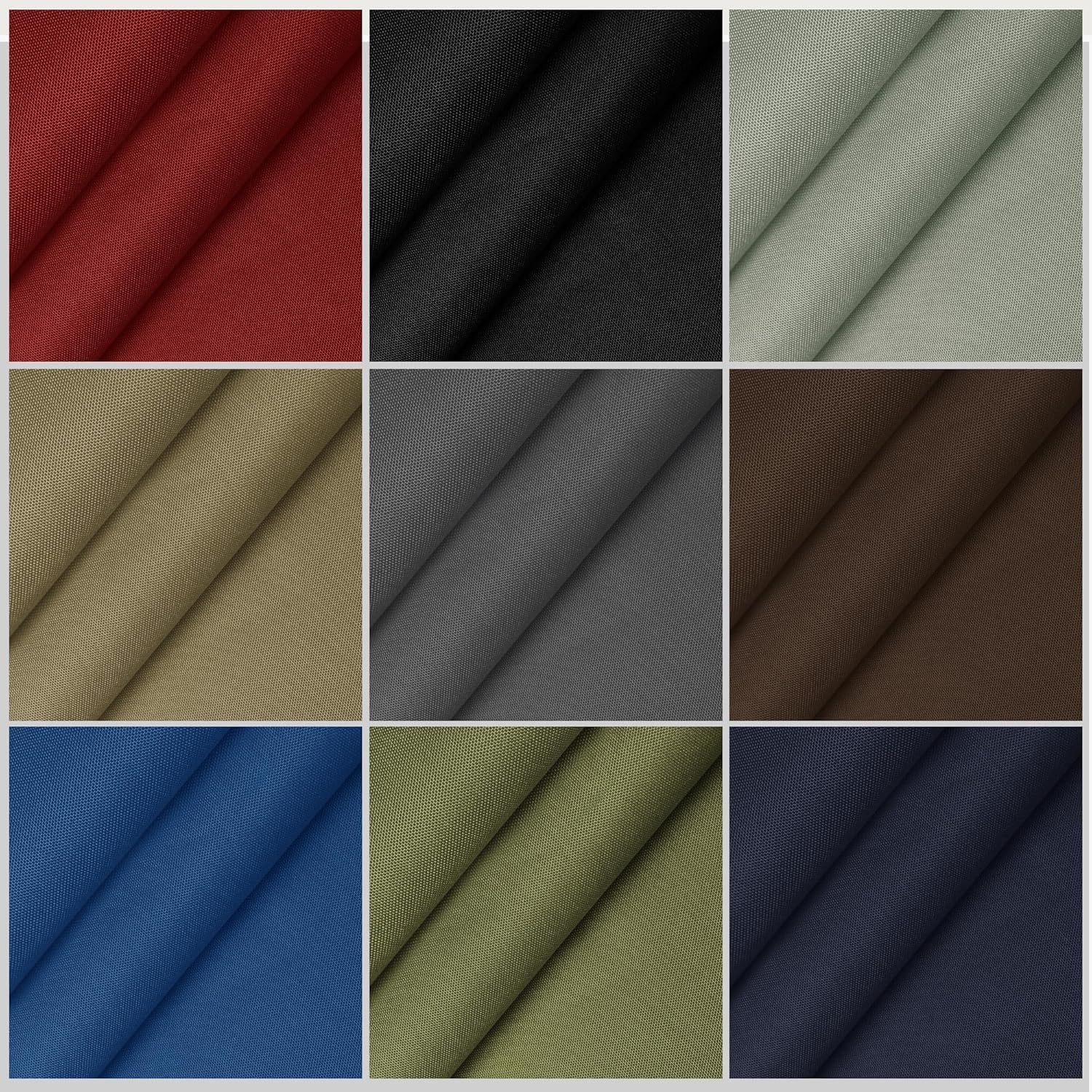 Waterproof Canvas Fabric by The Yard 600D Fade & UV Resistant Indoor Outdoor Oxford Fabric 58” W Upholstery Polyester Material for Patio Chairs Tent Camping DIY, 5 Yard Wine Red