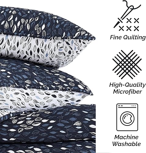 Vista 168 de Fundas Southshore Fine Linens Vilano Springs, para almohada, acolchadas, Microfibra, Pizarra, 20" x 36" 01 - Blanco brillante